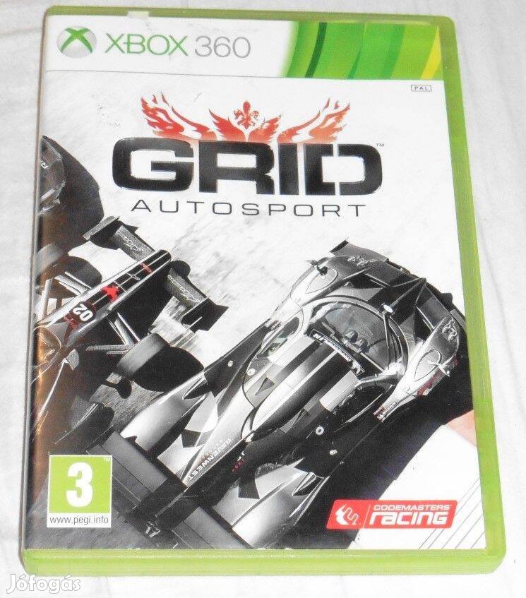 GRID 3. Autosport Gyári Xbox 360, Xbox ONE Játék akár féláron