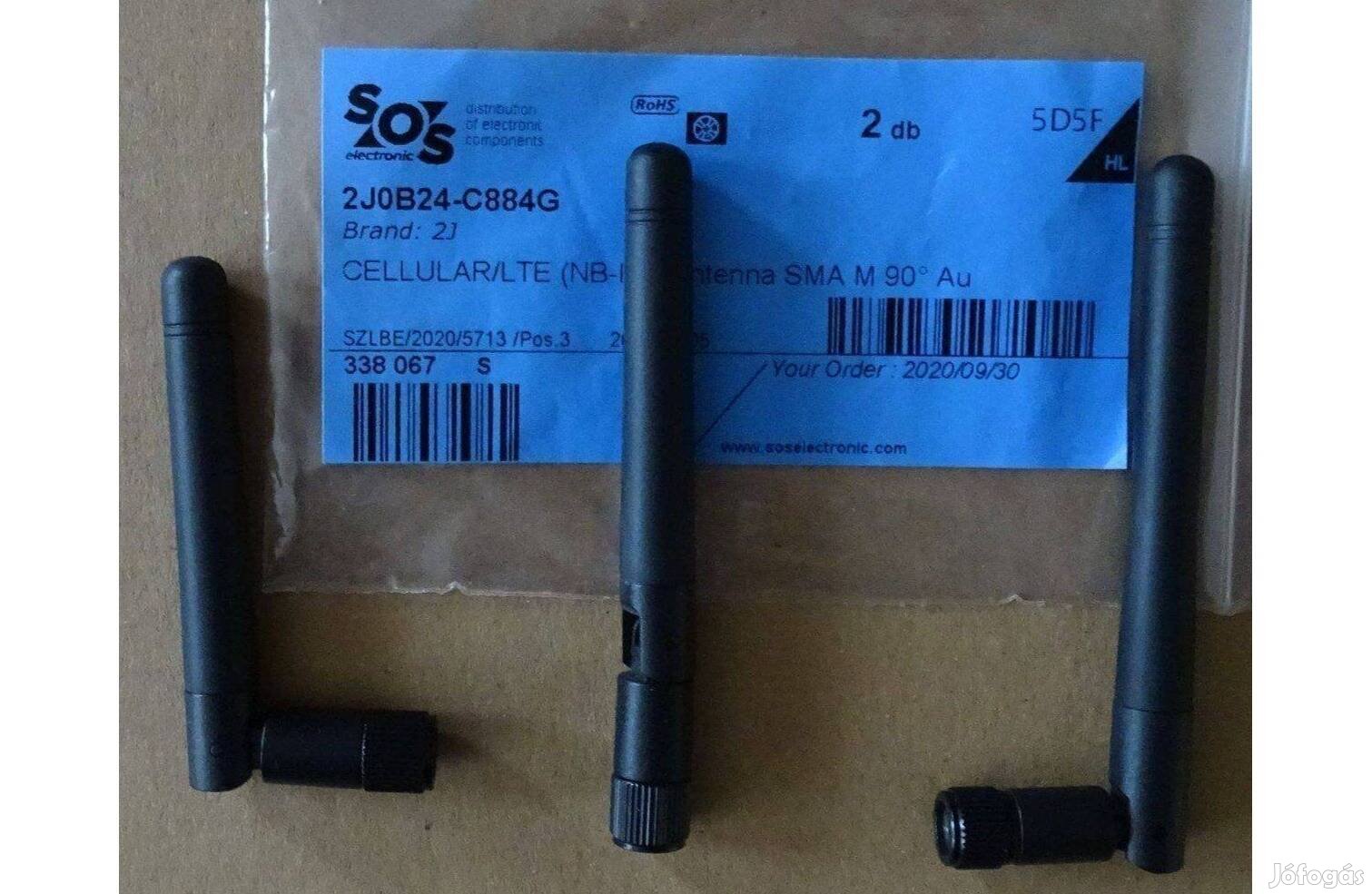 GSM antenna egyenes és 90 fokos