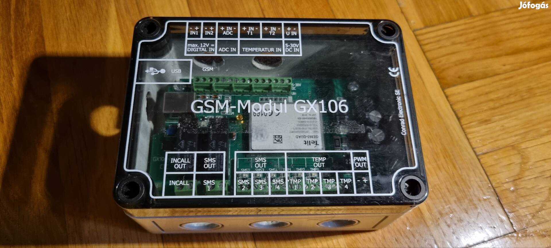 GSM modul Gx106 típusú 