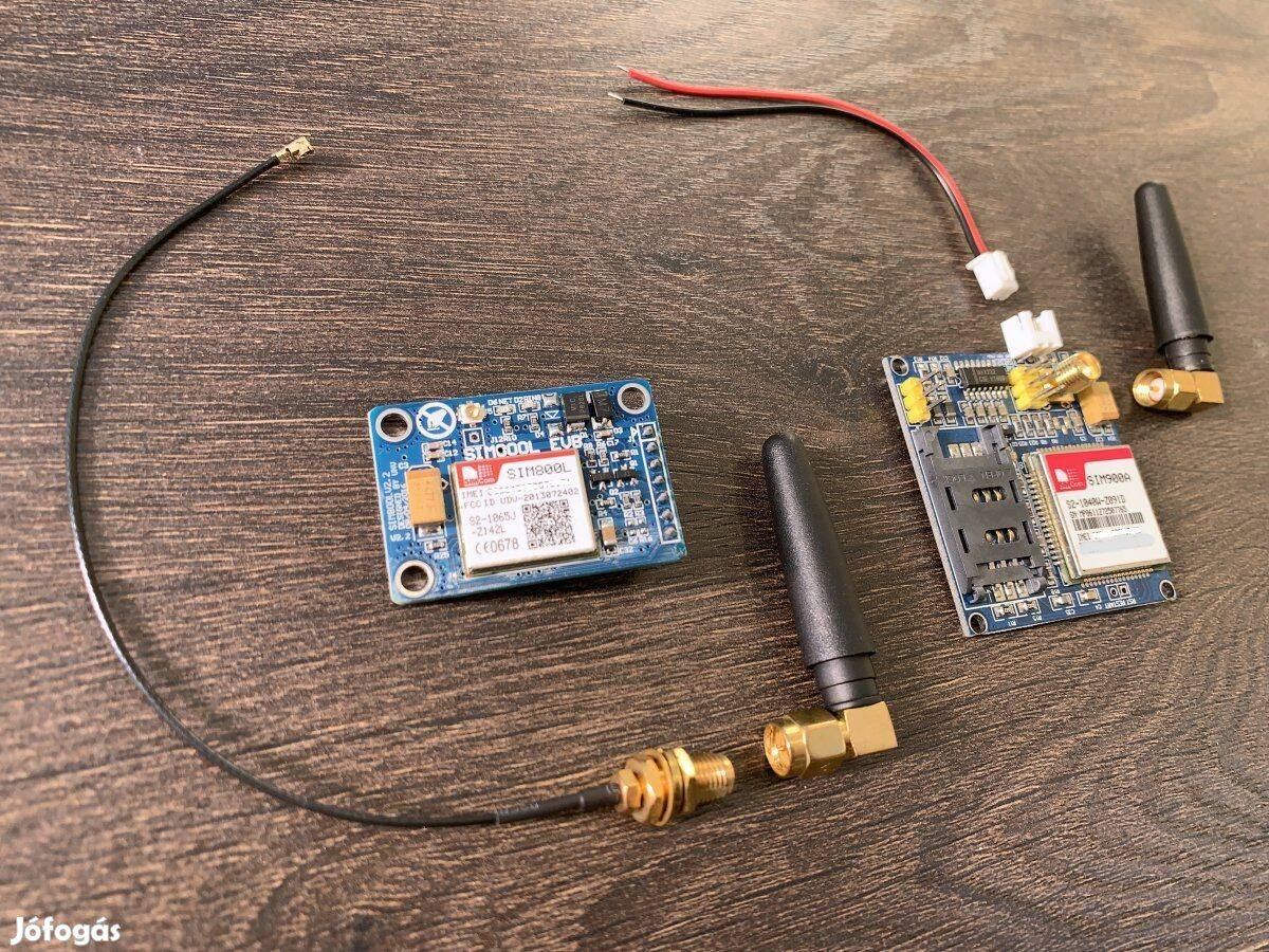 GSM vezeték nélküli GPRS adatátviteli modul Arduino antenna sim