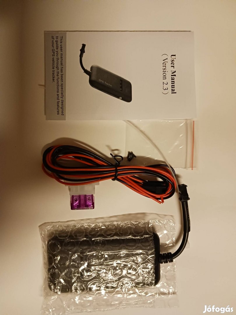 GT02A Többfunkciós GPS nyomkövető