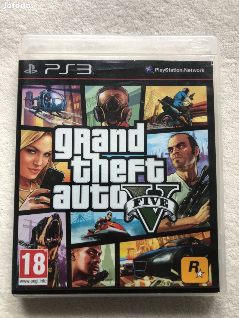GTA 5 Grand Theft Auto V Ps3 Playstation 3 játék