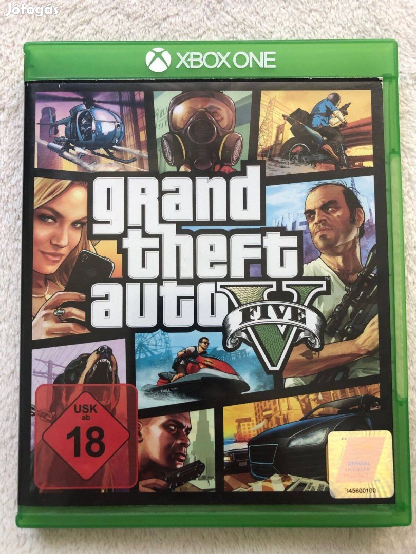 GTA 5 Grand Theft Auto V Xbox One játék