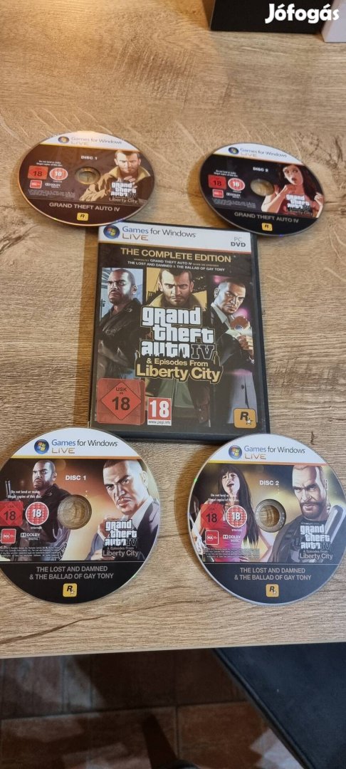 GTA IV The Complete Edition PC DVD Episodes from Liberty City