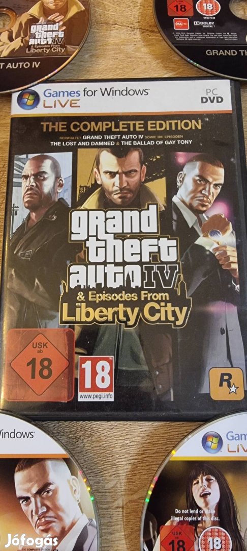 GTA IV The Complete Edition PC Episodes from Liberty City DVD