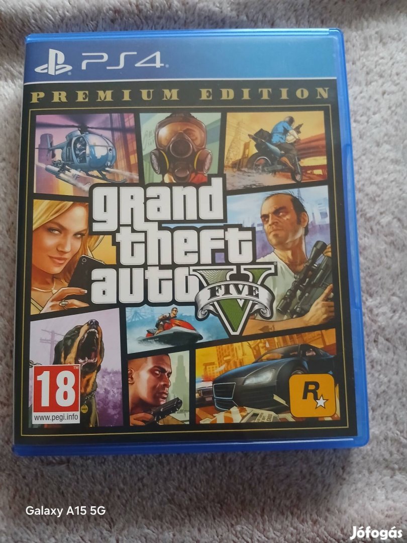 GTA V PS4 Sony Playstation Játék 