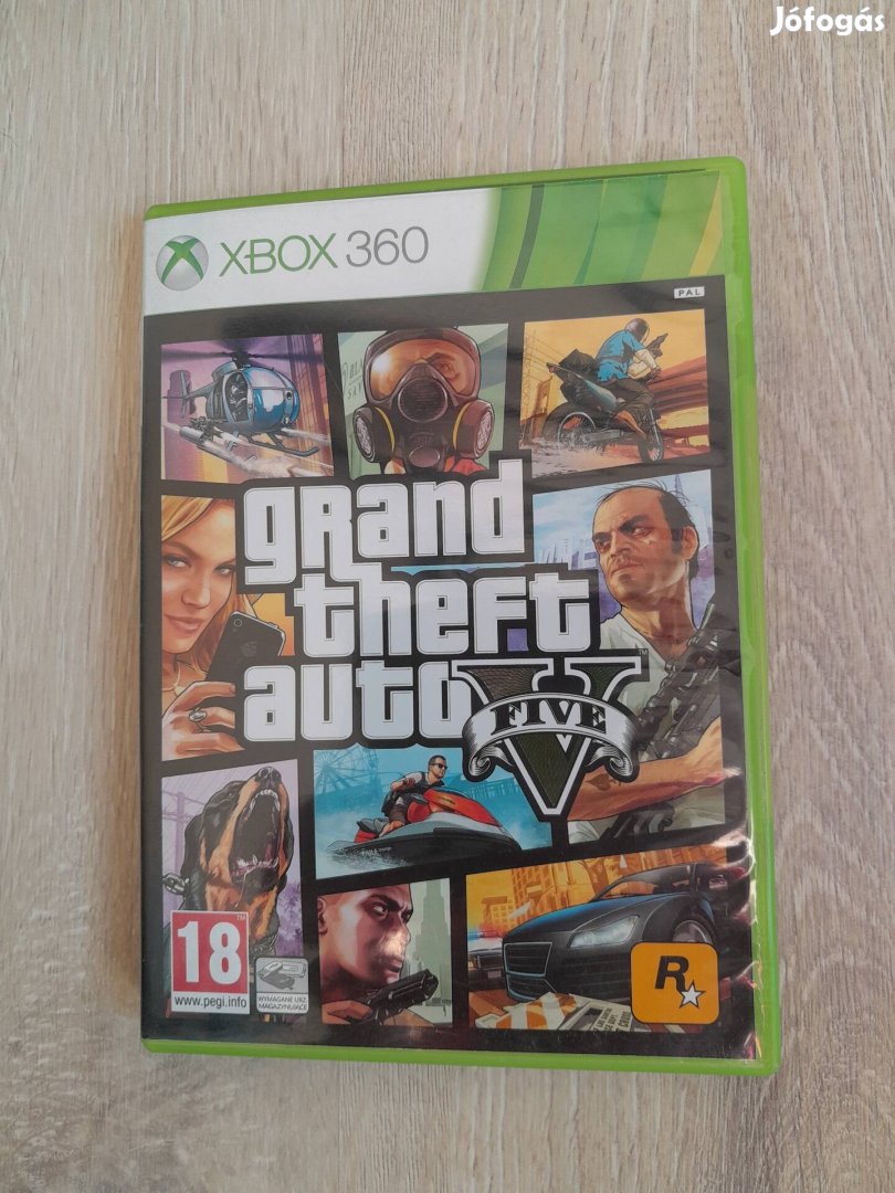 GTA V Xbox 360 játék