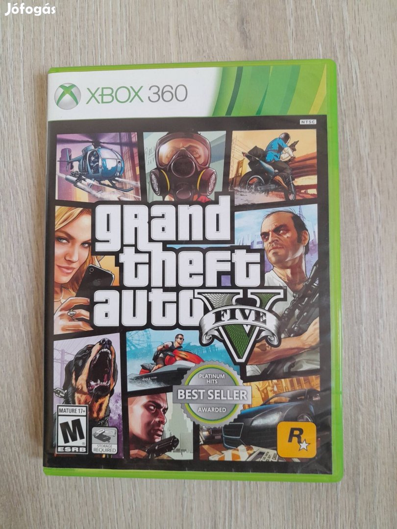 GTA V Xbox 360 játék