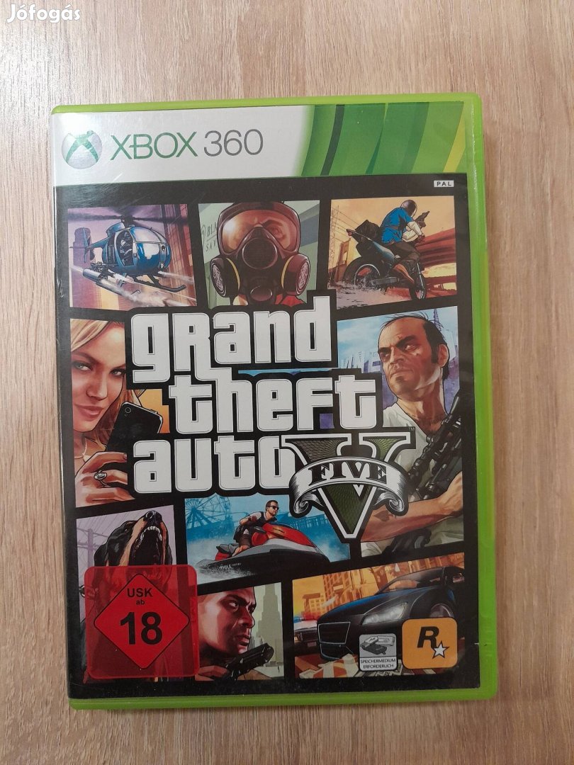 GTA V Xbox 360 játék