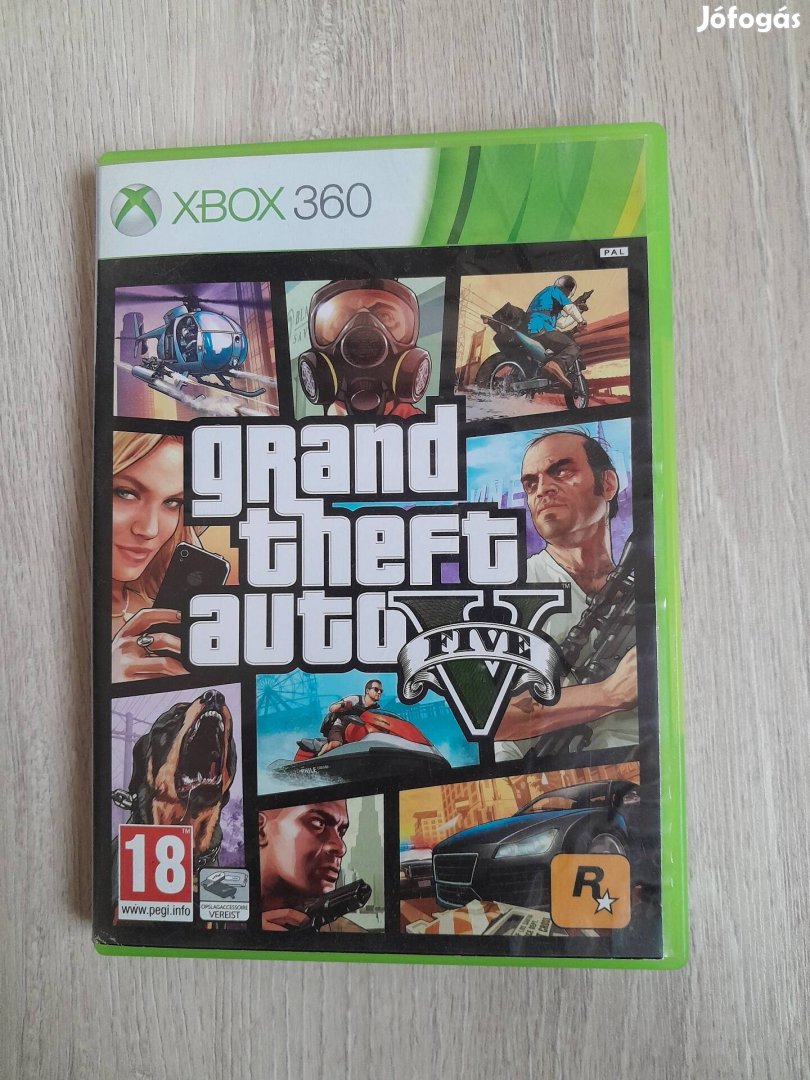 GTA V Xbox 360 játék