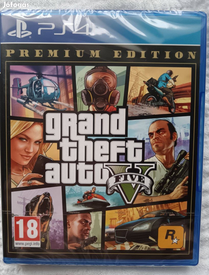 GTA V. Premium Edition PS4-RE