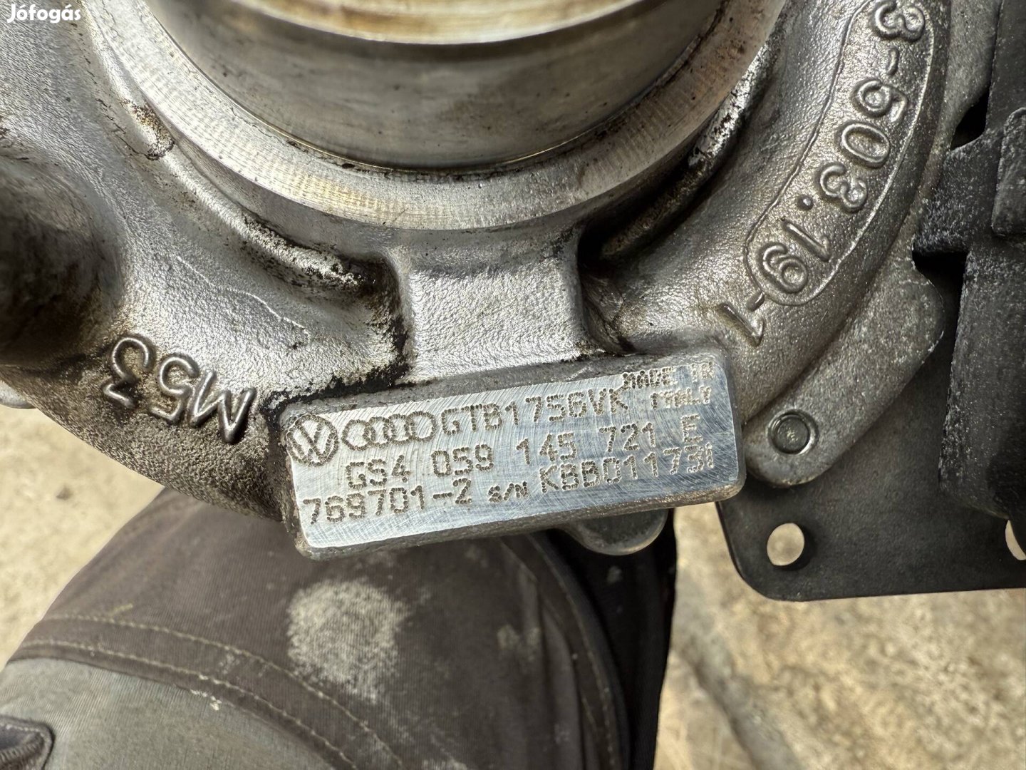 GTB1756VK Turbo eladó bpp 