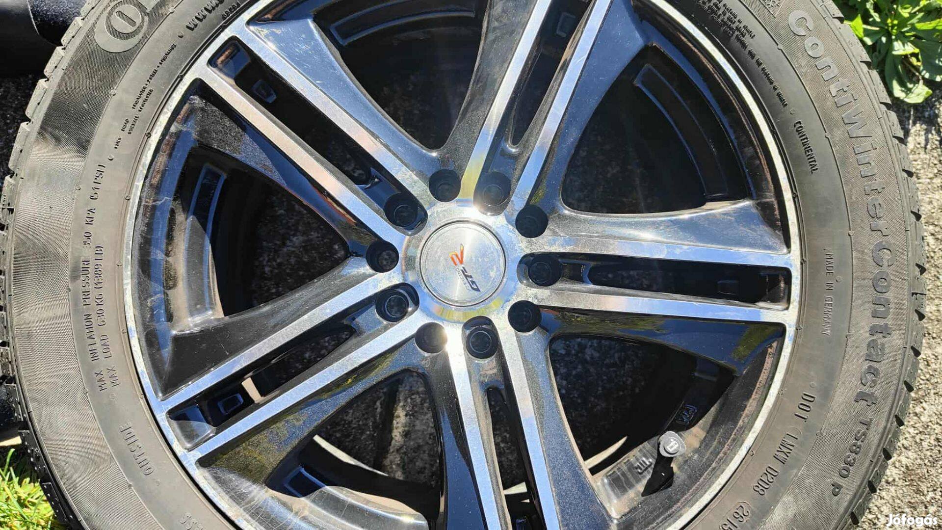 GTR2 Zeus alufelni garnitúra 16" 2x ötlyukú fekete Mazda R16