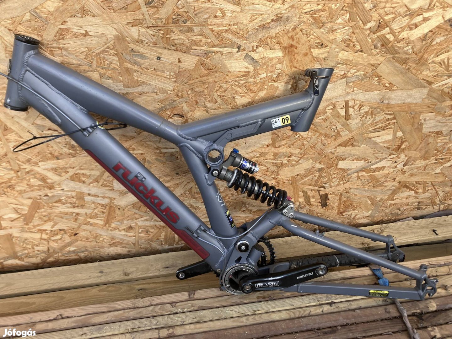 GT ruckus 26-os váz