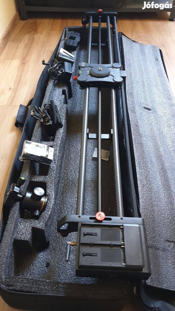 GVM GT-120WD 120 cm bluetooth motoros karbon kamera slider