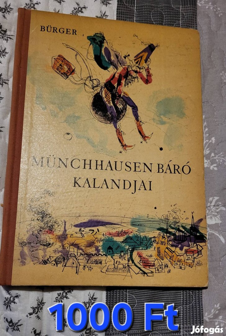 G.A. Bürger/Münchhausen báró kalandjai c. könyv. 