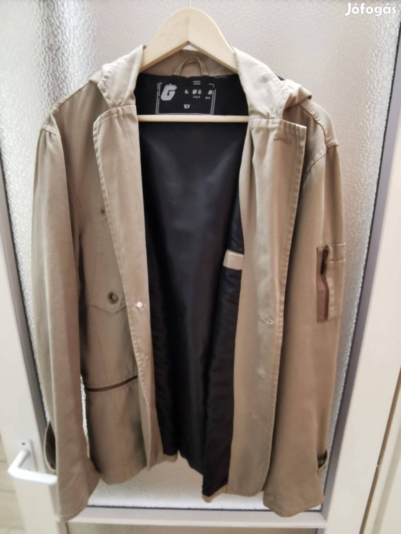 G.Gecco barna XL-es pamut kabát, zakó