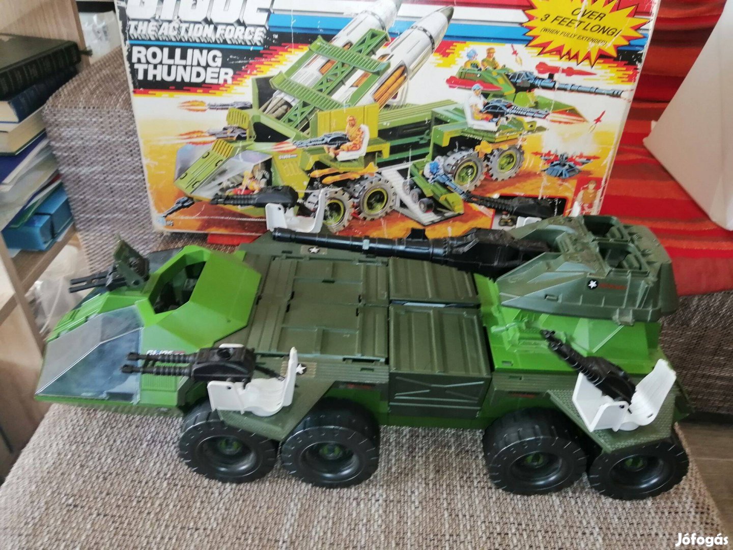 G.I.Joe Action Force Rolling Thunder +vezető