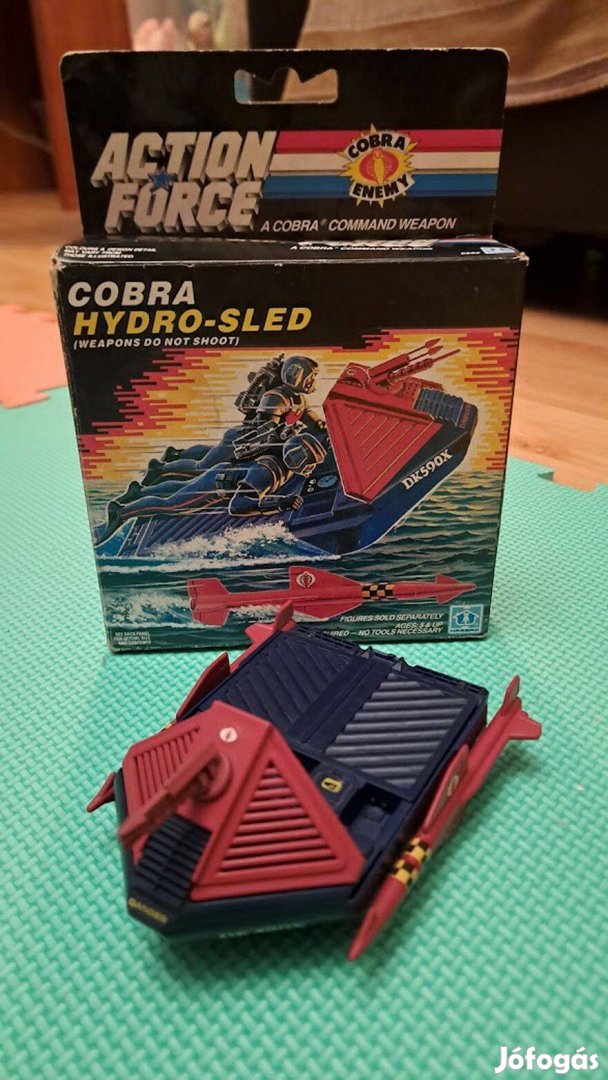 G.I. JOE (GI Joe) Action Force Cobra Hydro-Sled