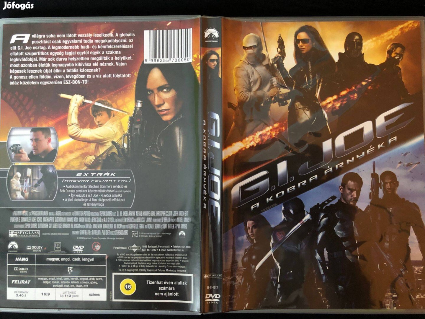 G.I. Joe A kobra árnyéka (karcmentes) DVD