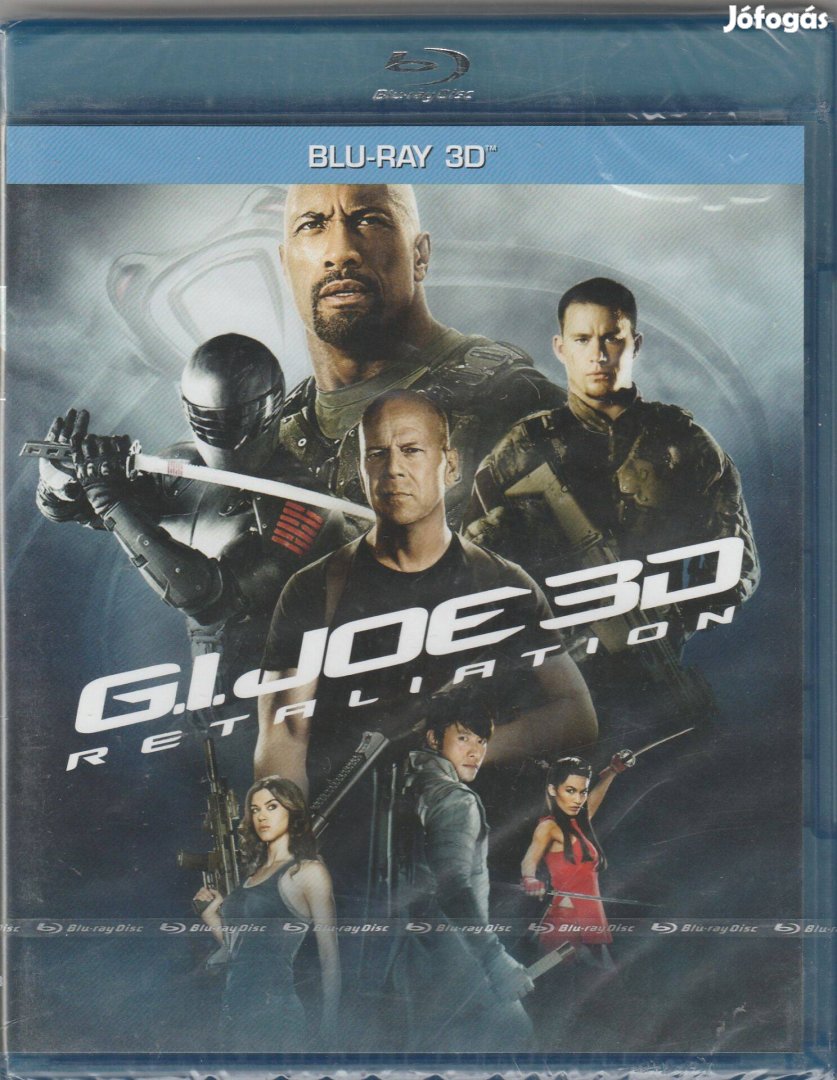 G.I. Joe: Megtorlás Blu-Ray 3D (bontatlan)