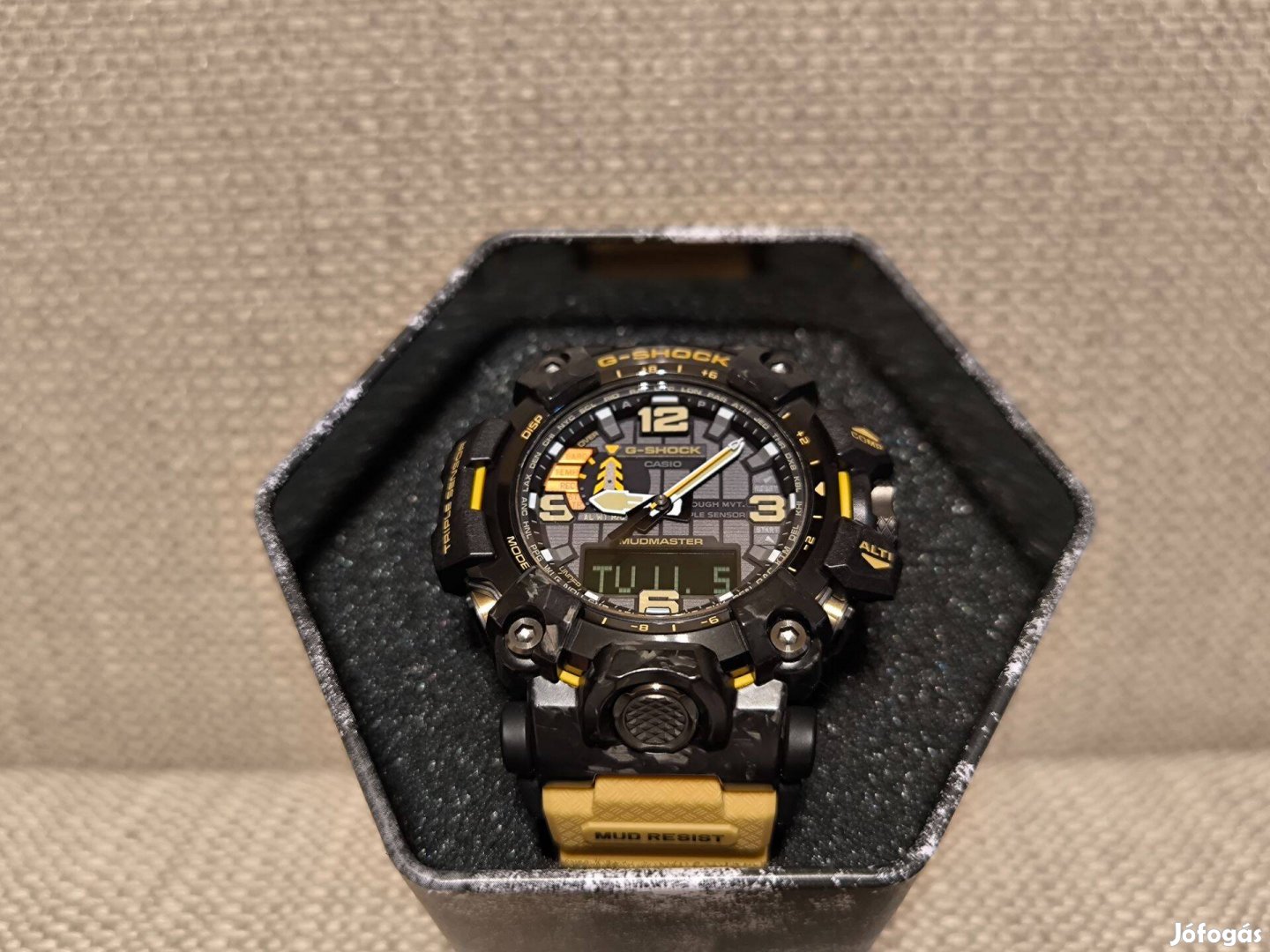 G-Shock GWG-2000-1A5 Mudmaster zafírüveges solar óra