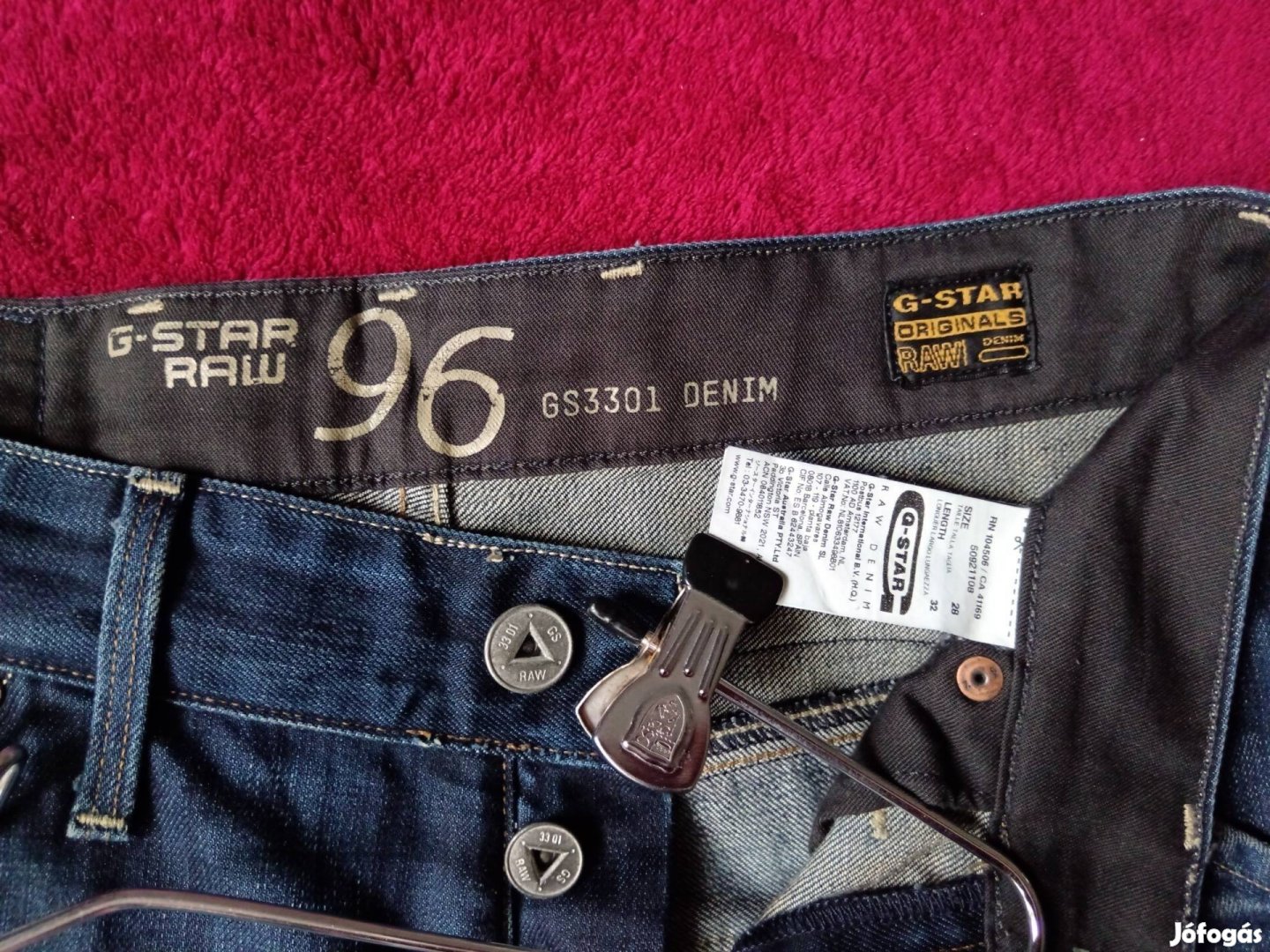 G-Star RAW Denim farmernadrág