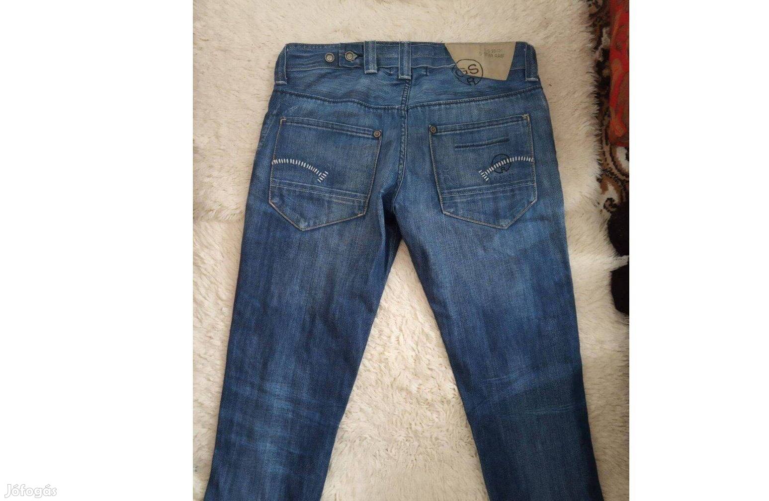 G-Star Raw kék férfi farmergatya, farmernadrág, farmer, W33-as méretű