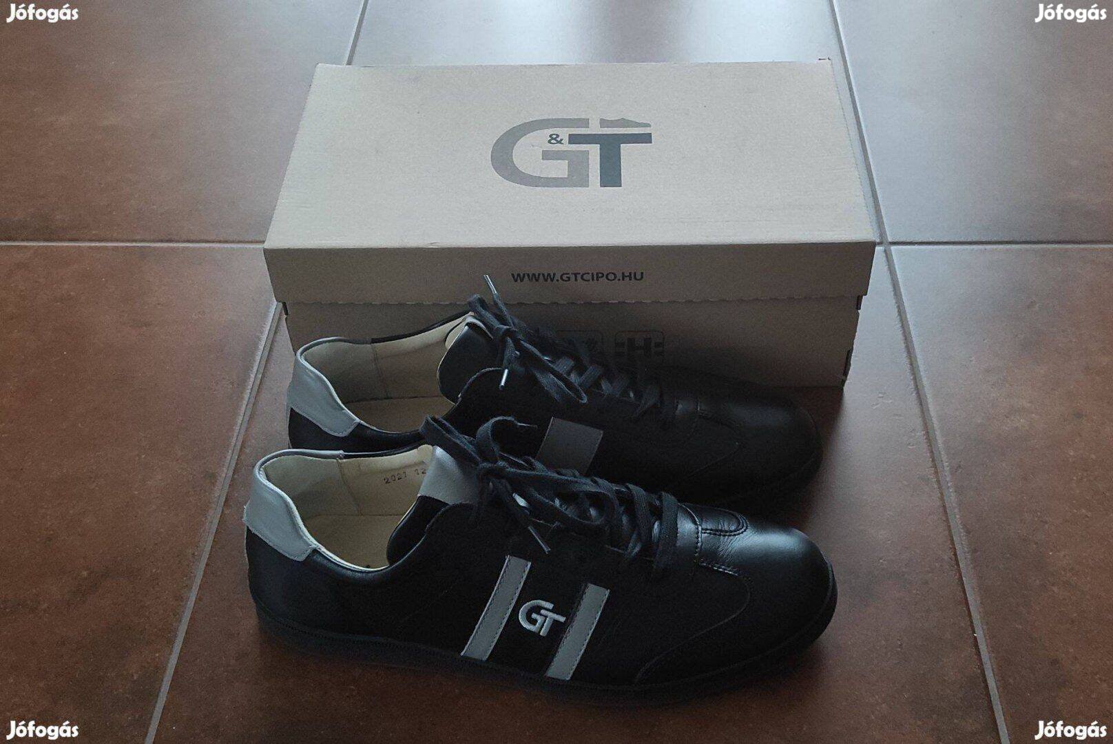 G&T,fekete, 45-ös férfi cipő,méretprobléma miatt eladó,egyszer viselt!