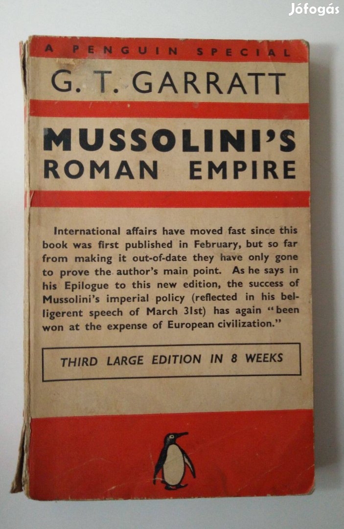 G. T. Garratt - Mussolini's Roman Empire