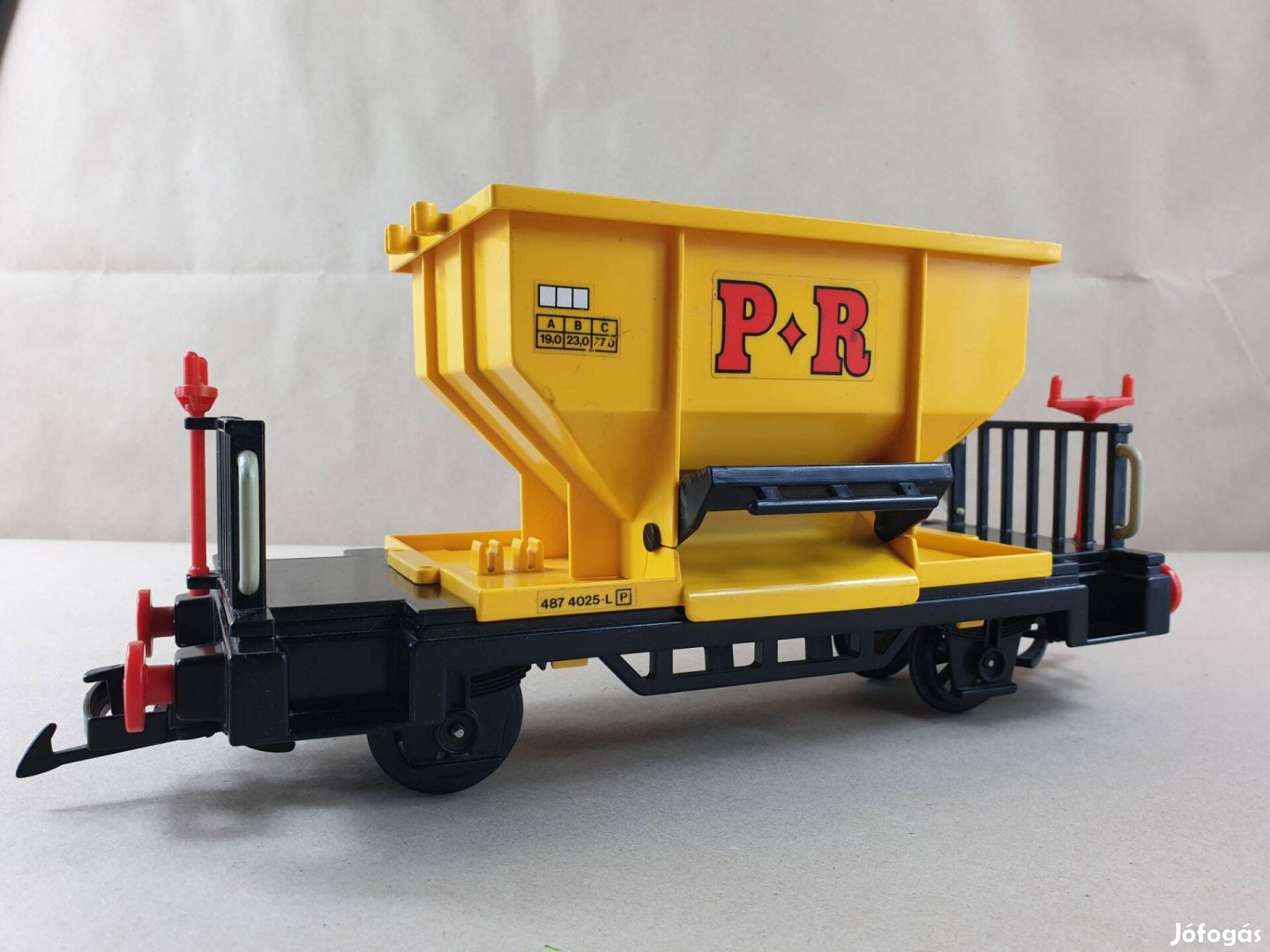 G-s Playmobil Önürítős Vasúti Kocsi - LGB Jellegű