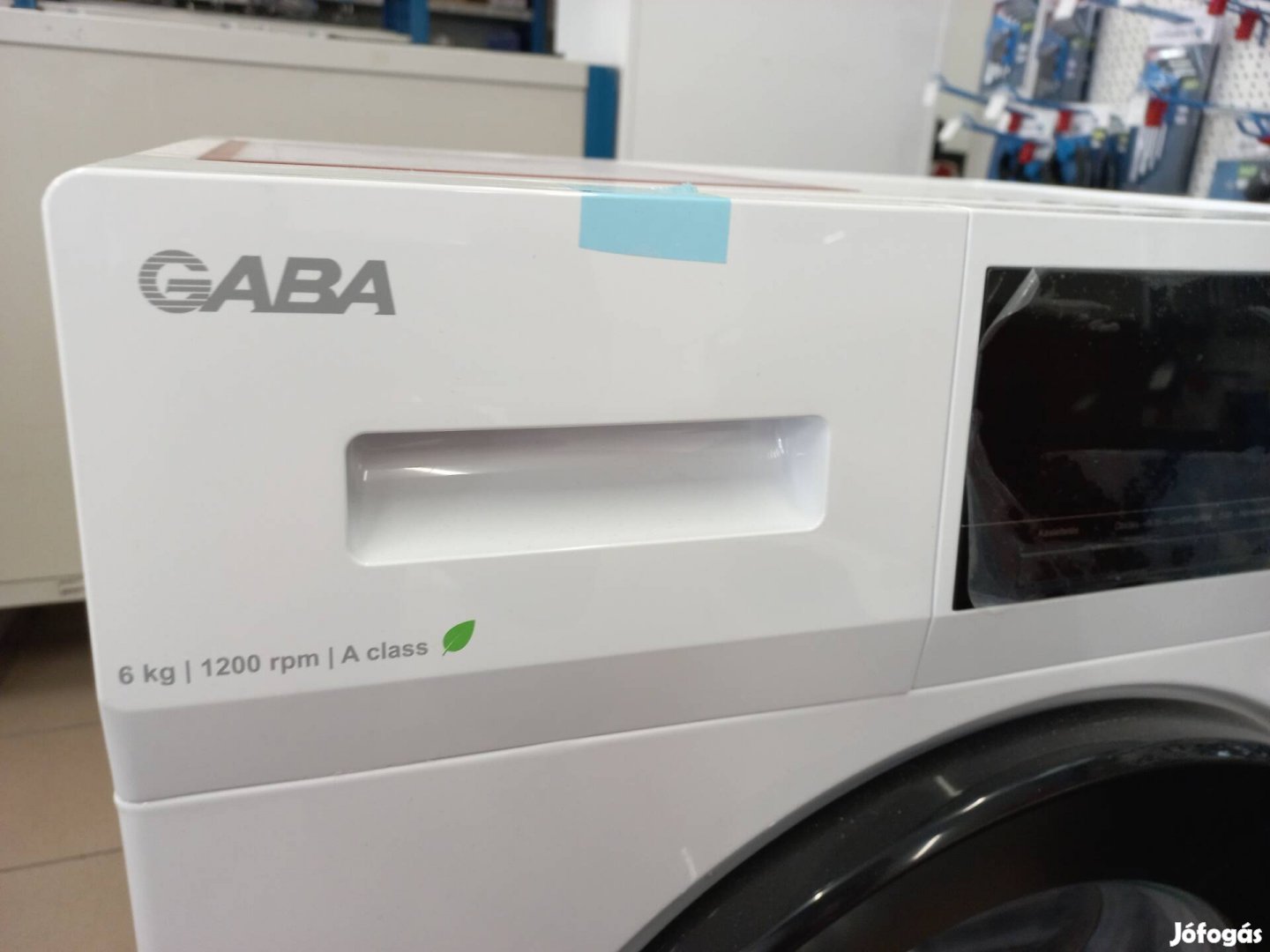 Gaba elöltöltős mosógép 6 Kg 1200 50 cm mély