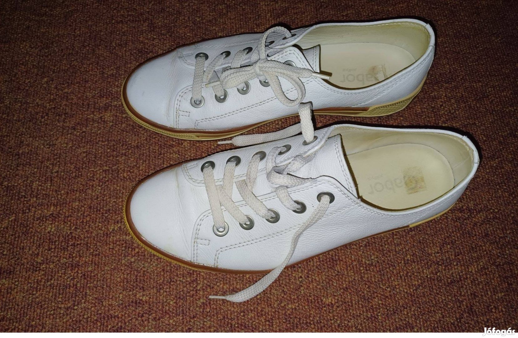 Gabor fehér női bőr cipő (39)