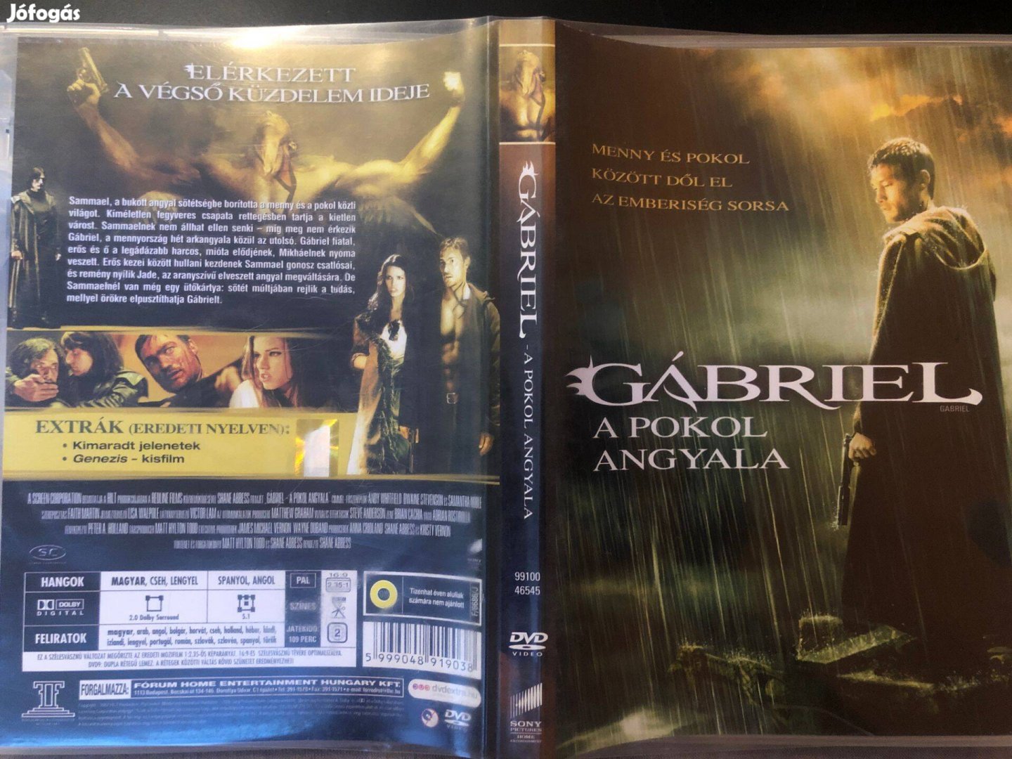 Gábriel A pokol angyala (ritkaság) DVD