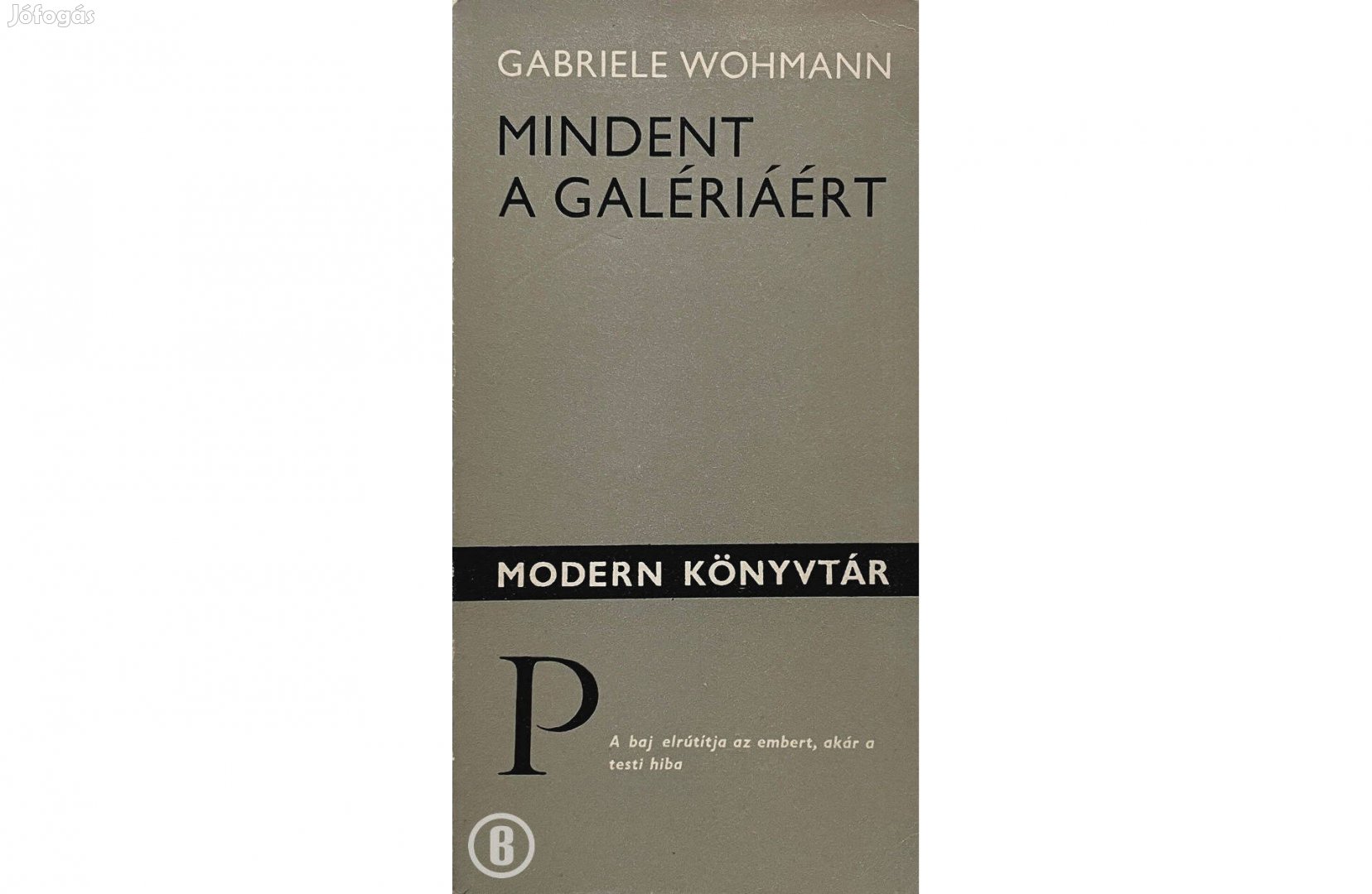 Gabriele Wohmann: Mindent a galériáért