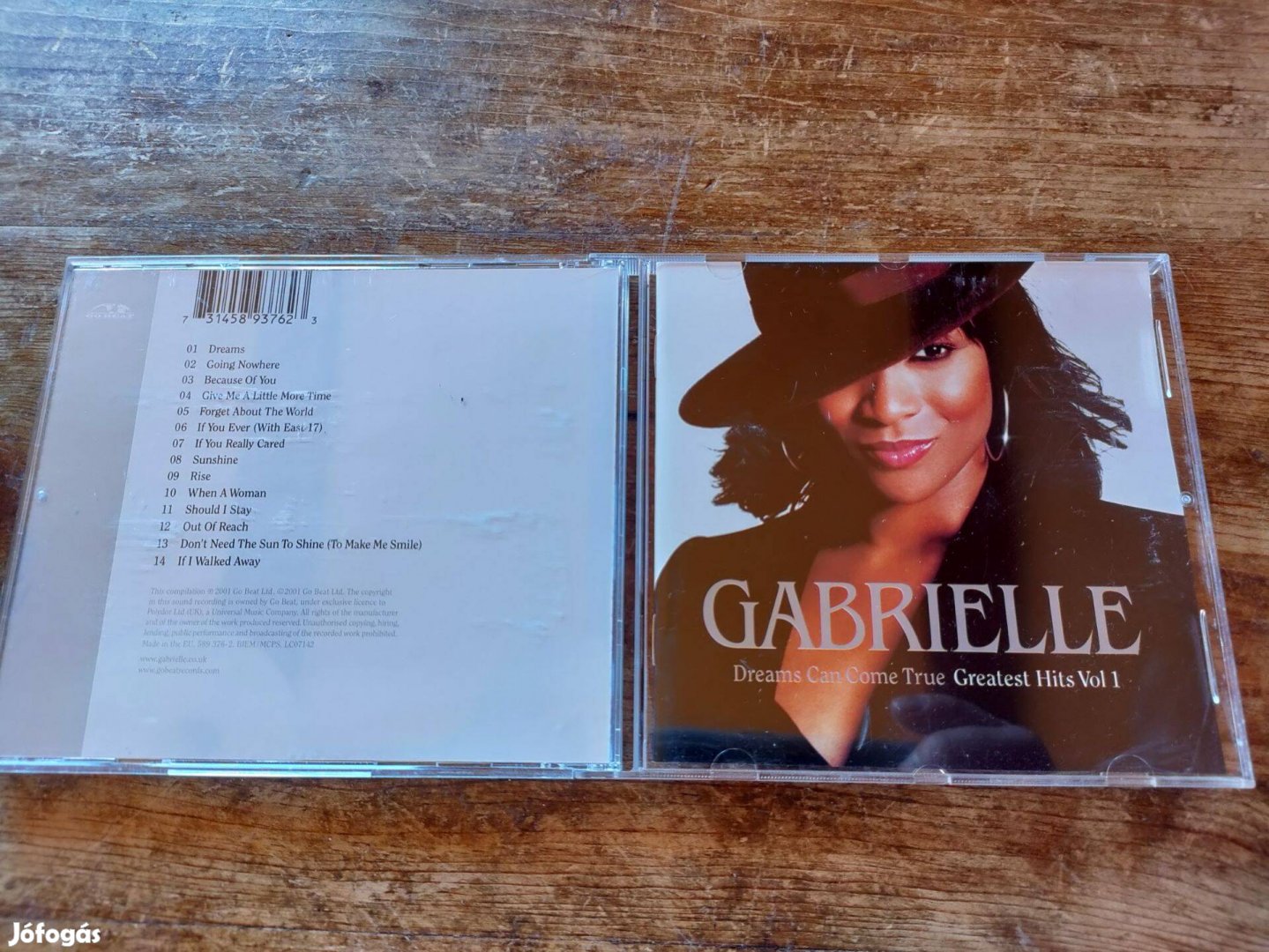 Gabrielle Dreams Can Come True - Greatest Hits Vol 1. CD