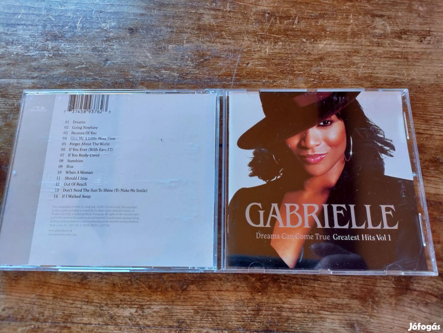 Gabrielle Dreams can come true - Greatest Hits Vol 1. CD