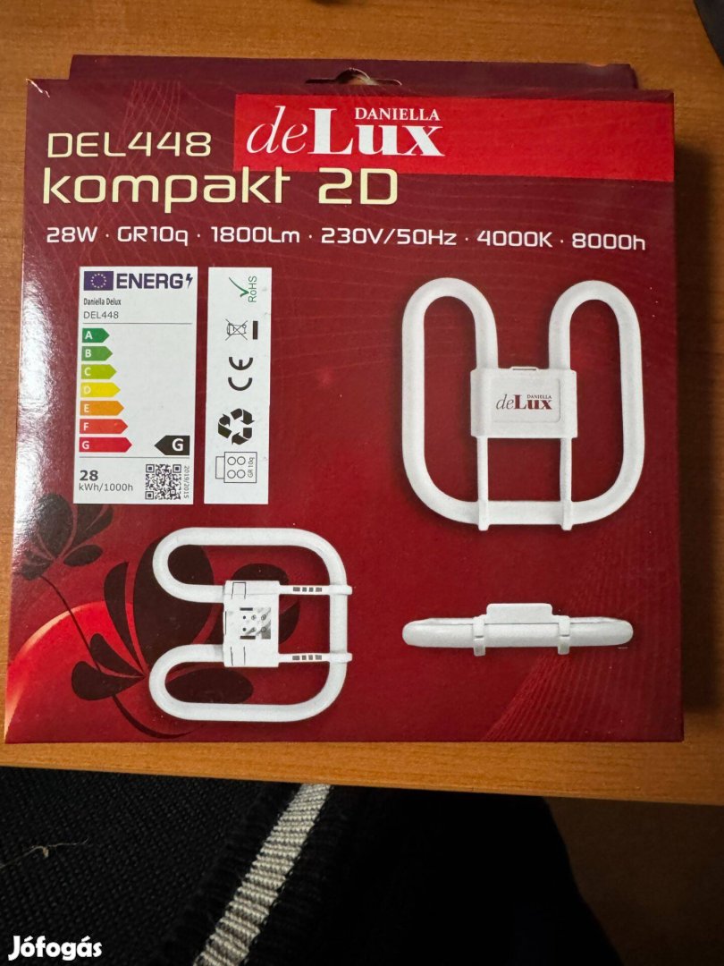Gaby lámpatesthez fénycső 2D28W840 4P 1800lm delux DEL448