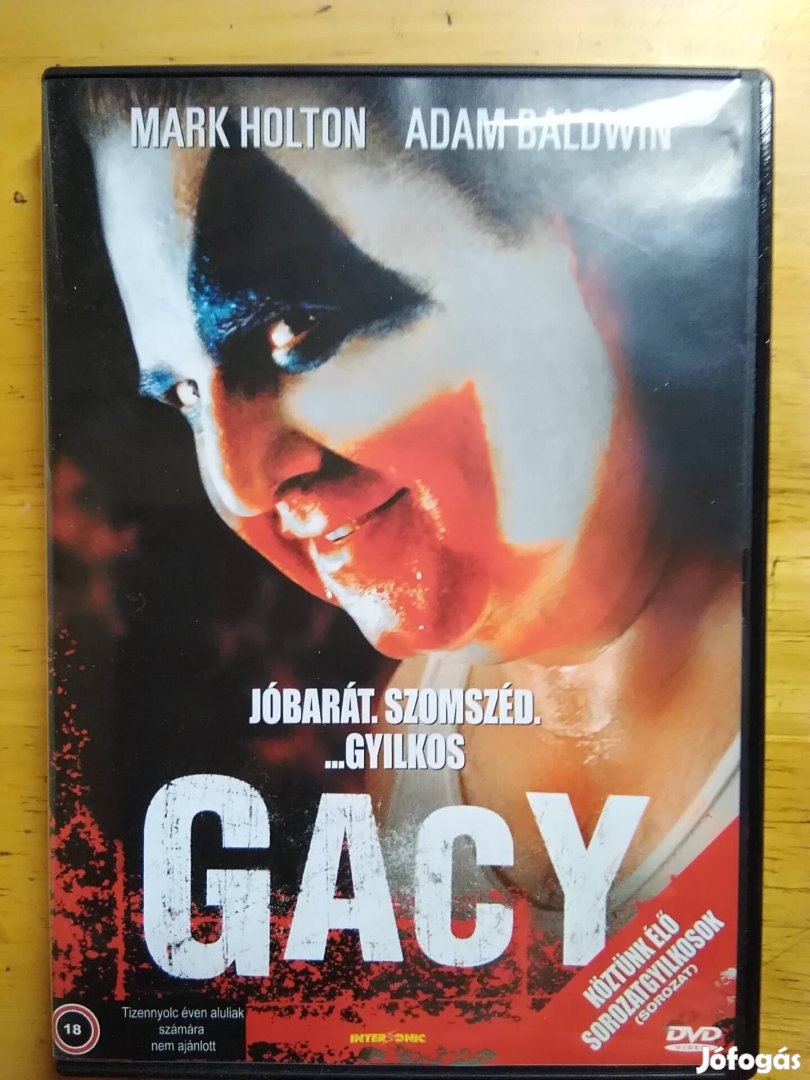 Gacy újszerű dvd Mark Holton - Adam Baldwin