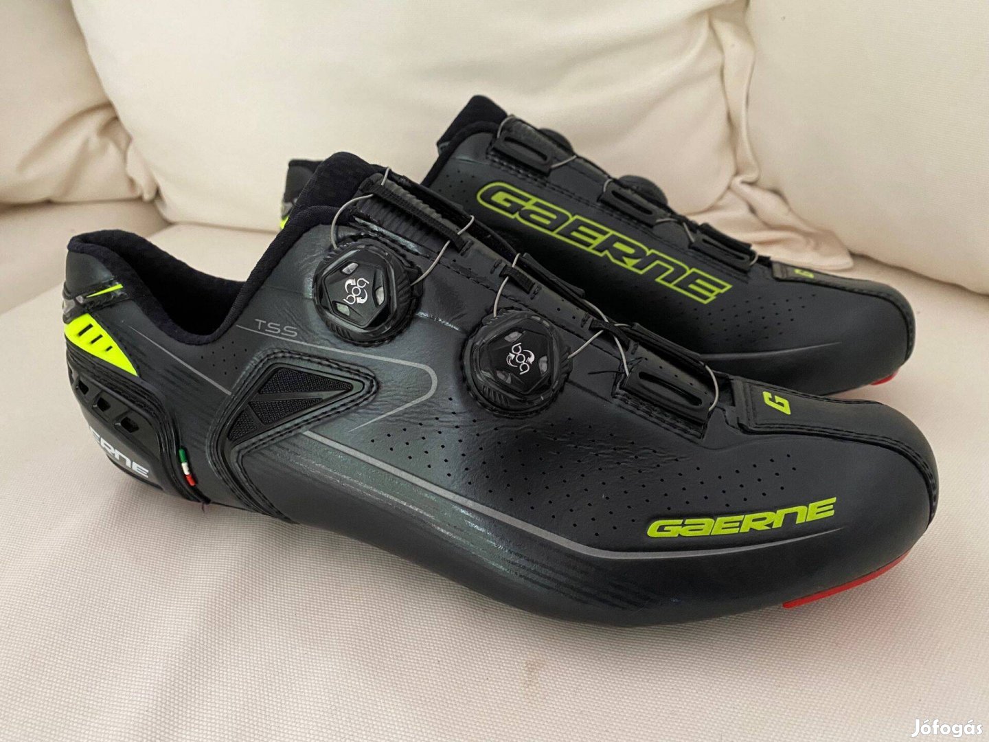 Gaerne Kerékpáros Cipő Új 47 Méret Carbon Boa Look Shimano Keo