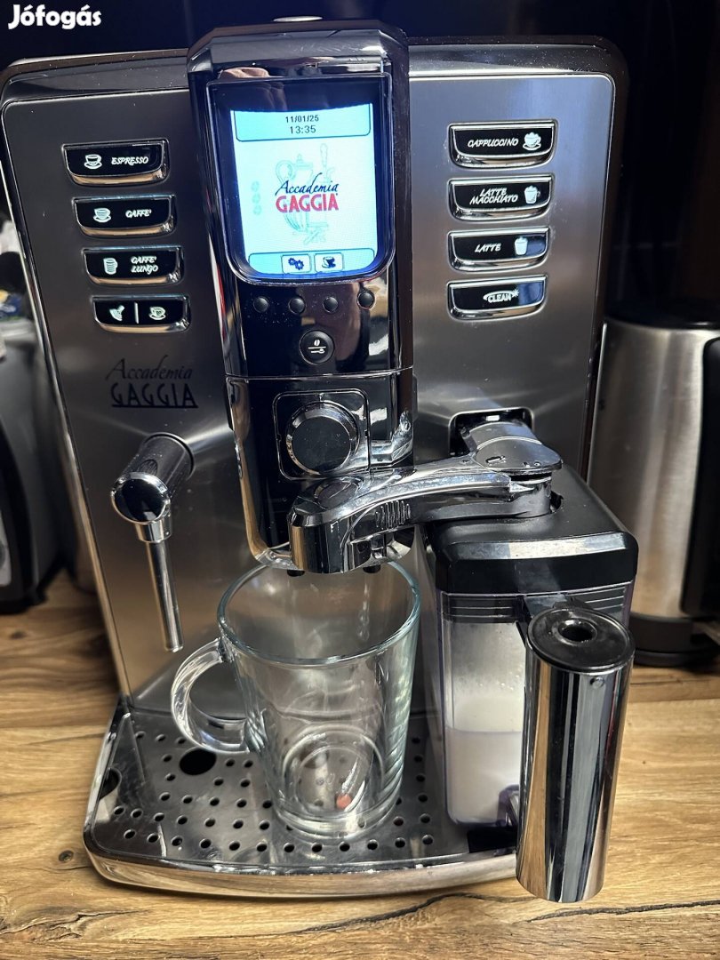 Gaggia Accademia automata kávégép full inox