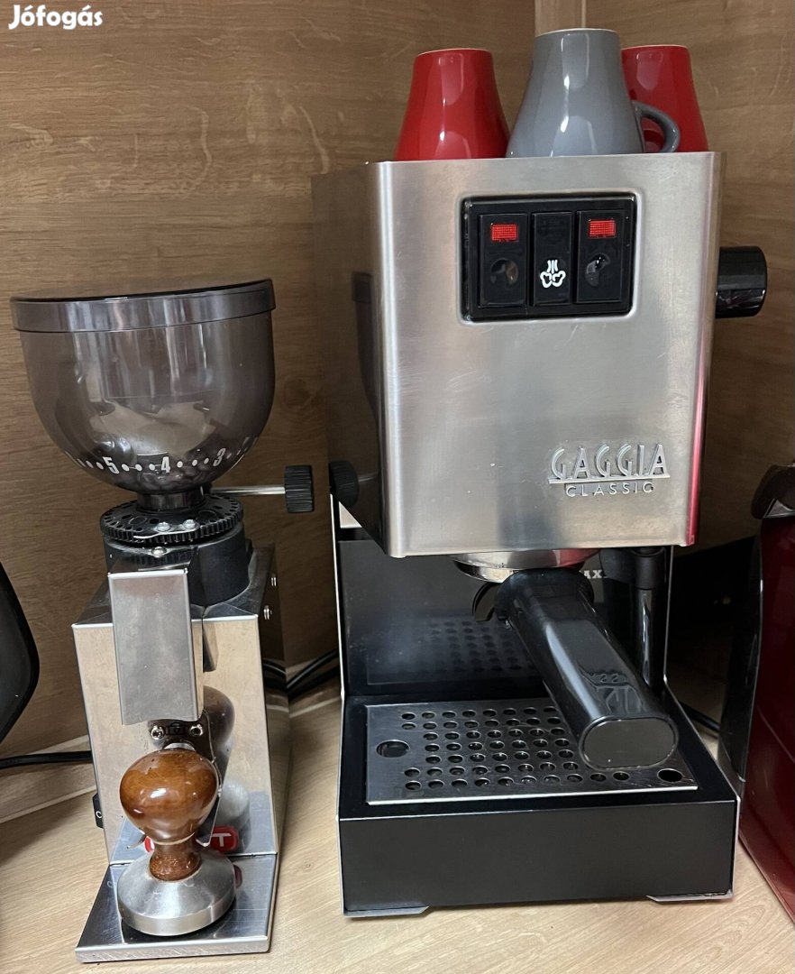 Gaggia Classic karos kávé főző gép