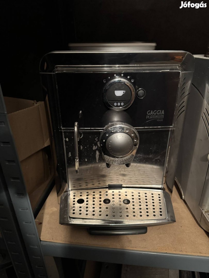 Gaggia platinium hibátlan nyers állapot!