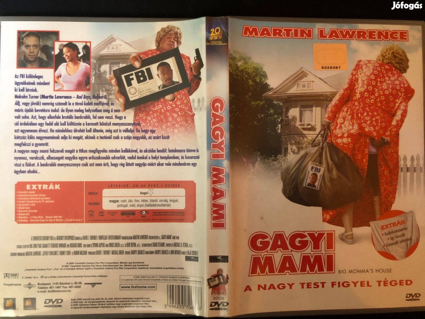 Gagyi mami (karcmentes, Martin Lawrence) DVD