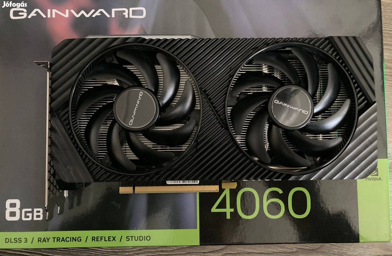 Gainward Geforce Rtx 4060 Ghost 8GB VRAM dobozában