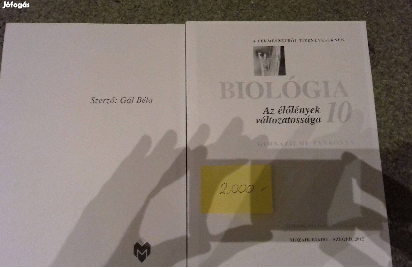 Gál Béla Biológia 10, 11 Mozaik