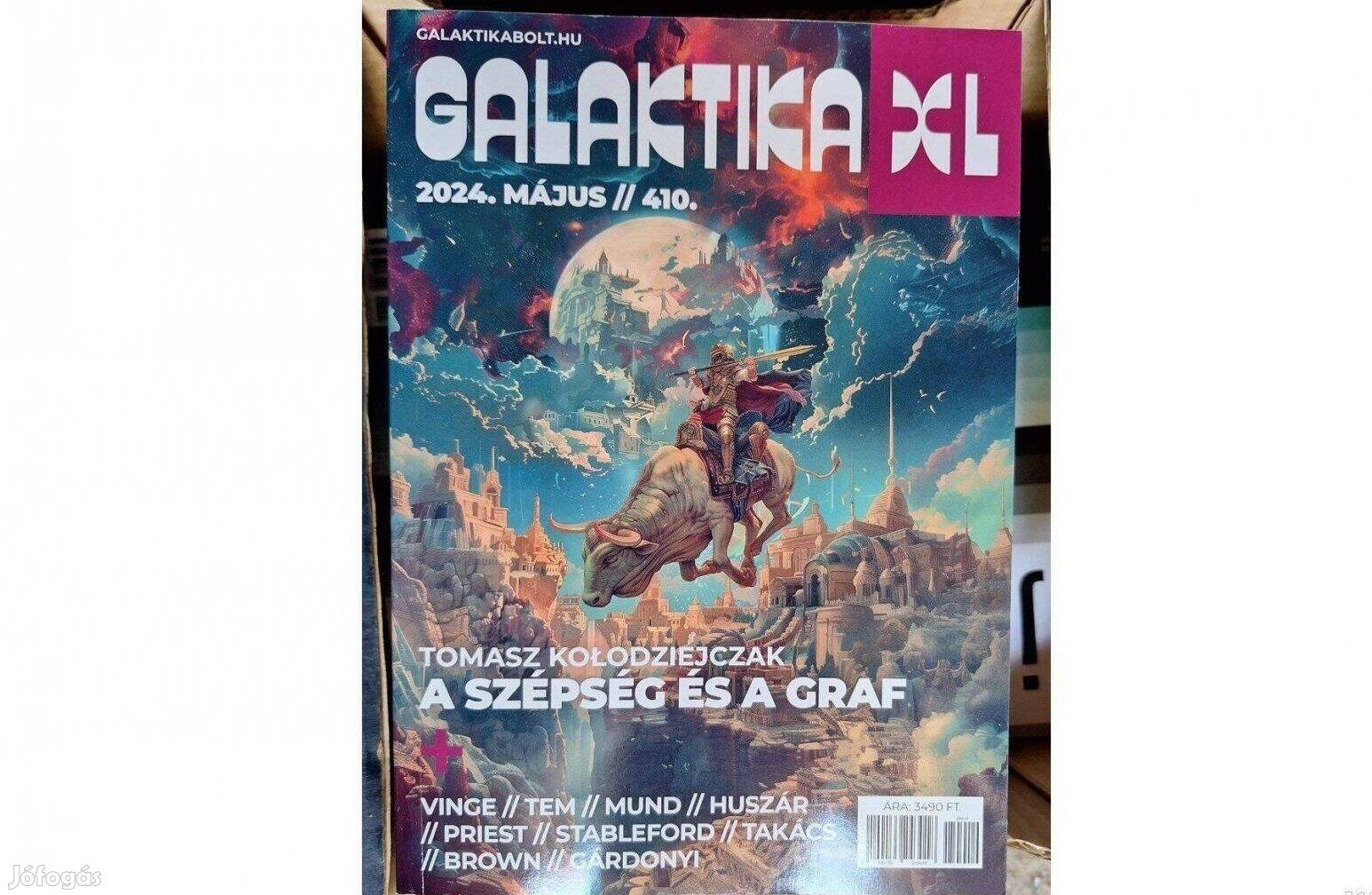 Galaktika XL 402-410-ig. 9 darab,olvasatlan, könyvesbolti állapotban