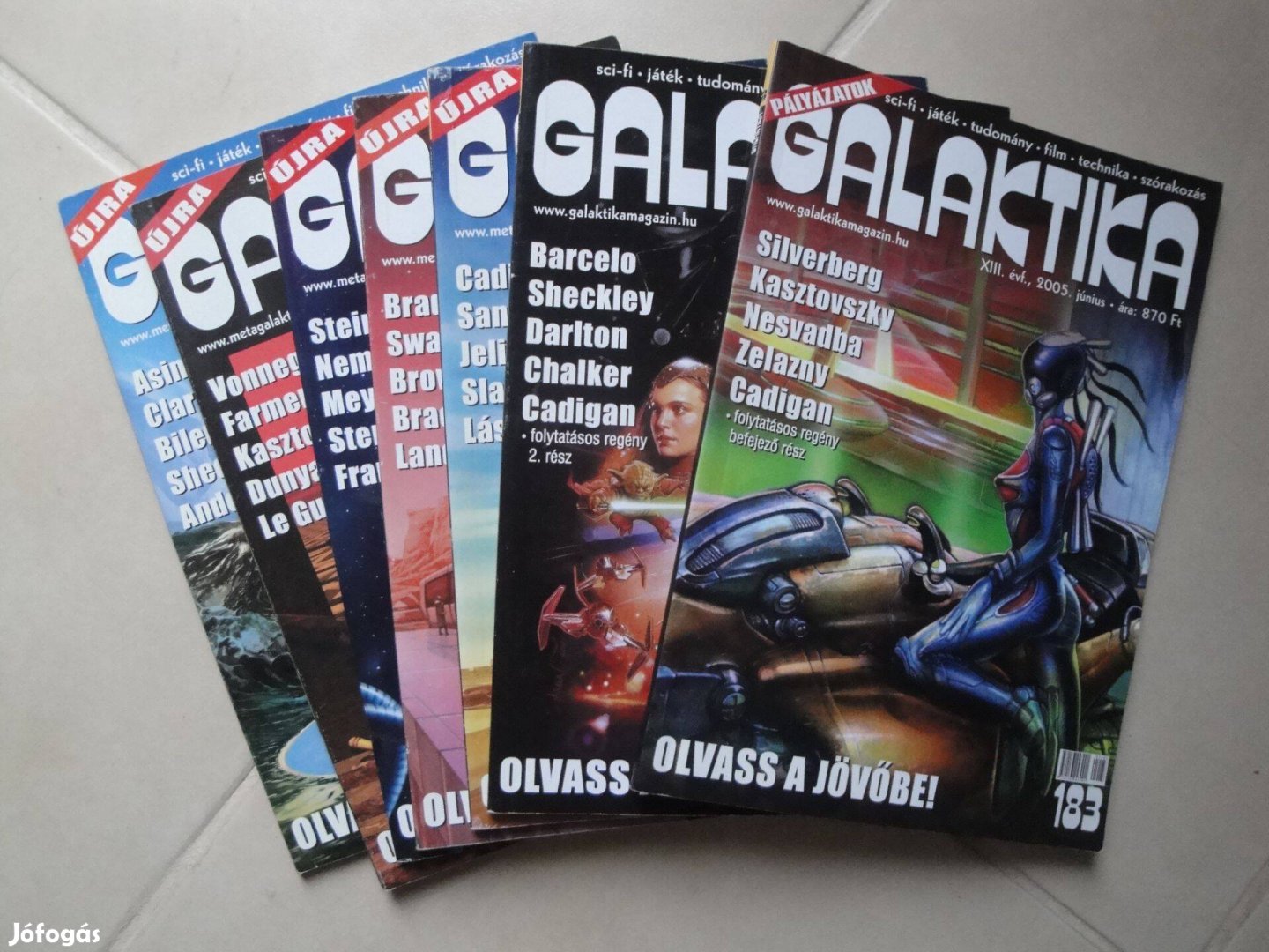 Galaktika sci-fi antológia korai példányai eladók