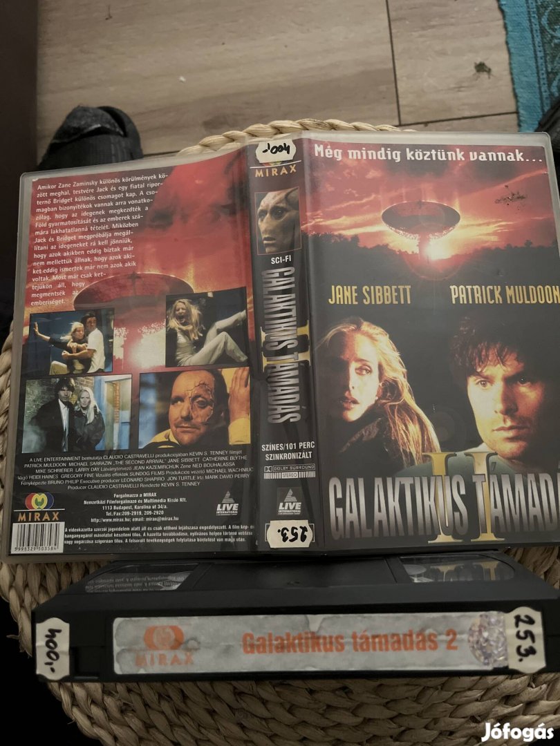 Galaktikus támadás 2 vhs