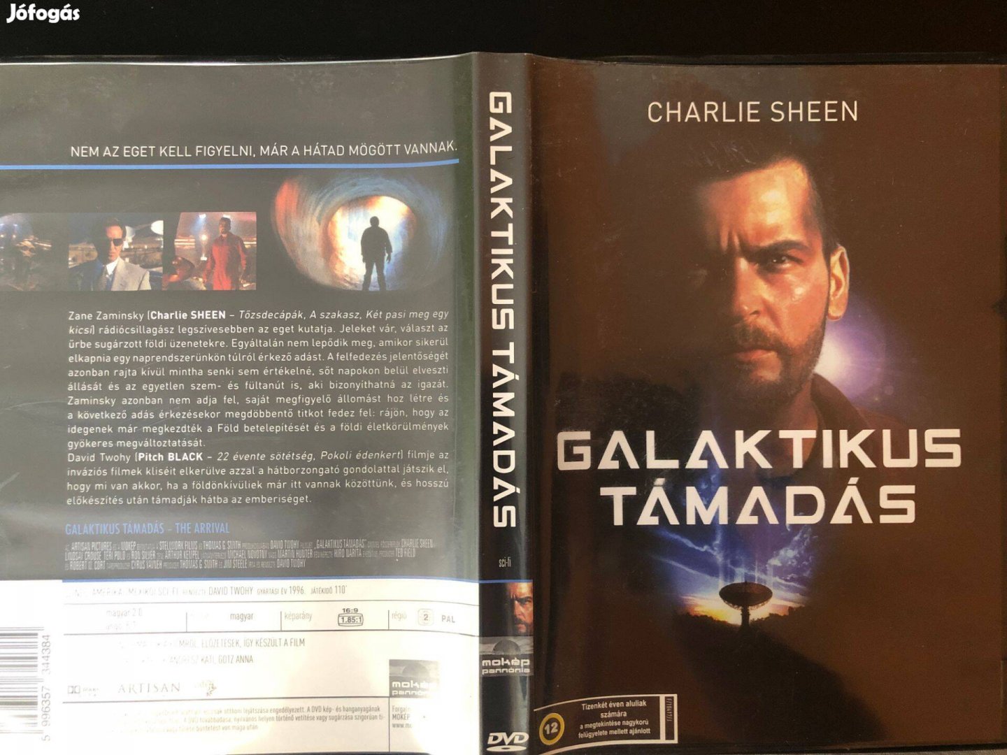 Galaktikus támadás (karcmentes, Charlie Sheen, MOKÉP kiadás) DVD